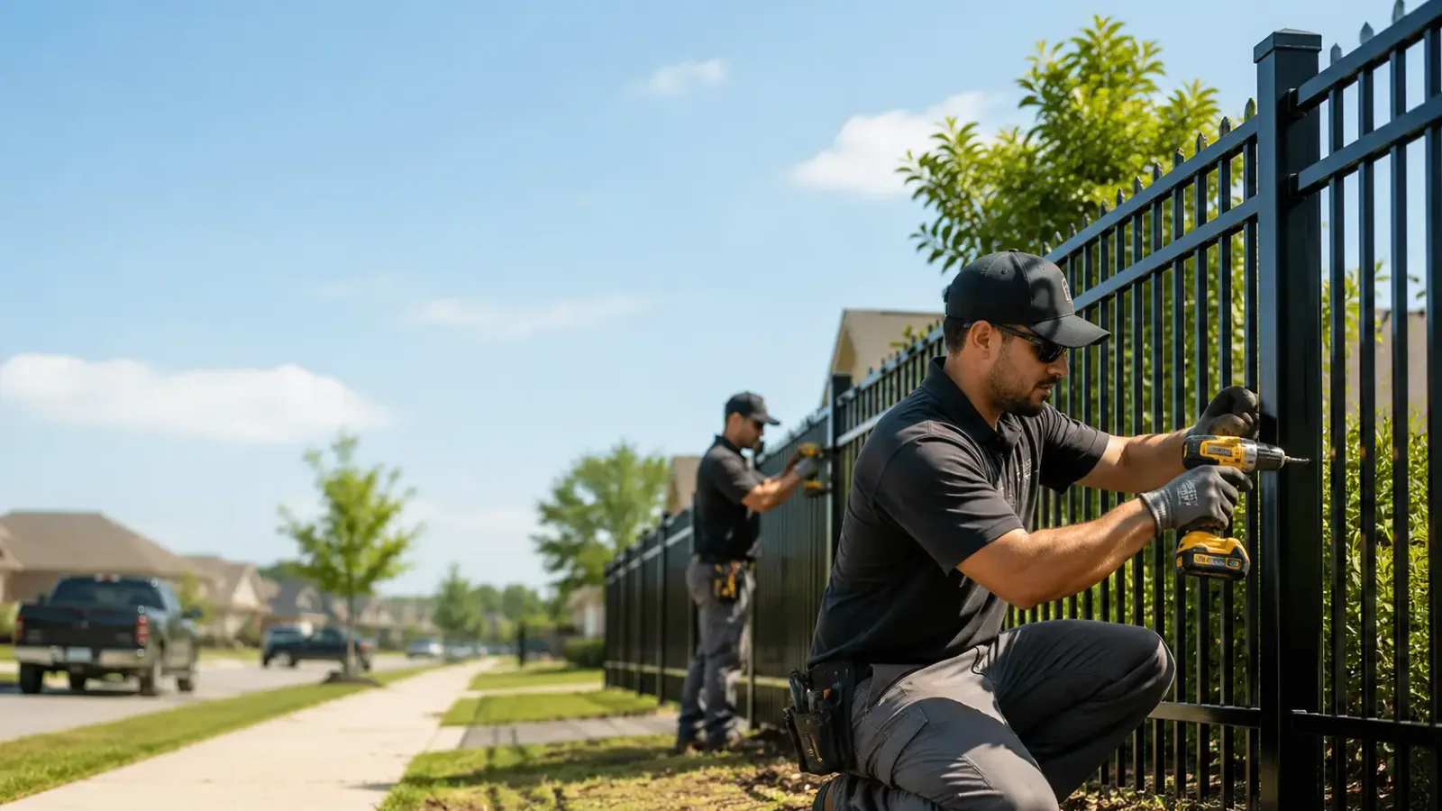 Metal Fence Installation in Columbia Cross Roads, PA
